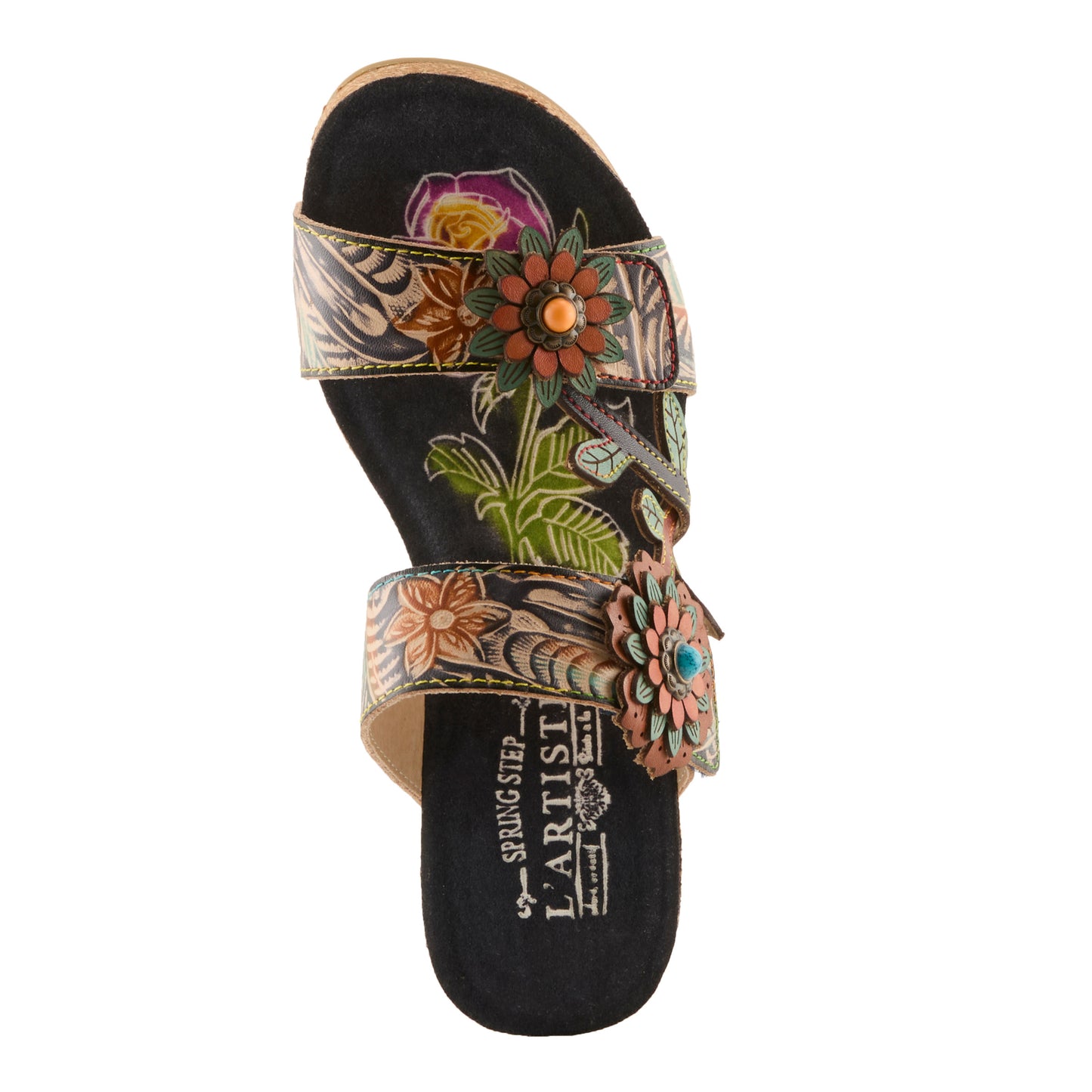 MOAI Navy Multi  by L'Artiste from Spring Step Shoes