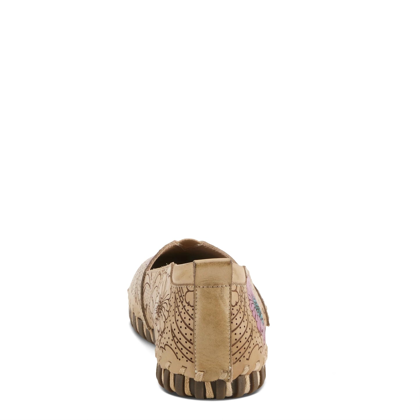 MODESTY-BEIGE MULTI SLIP ON SHOE BY  L`ARTISTE