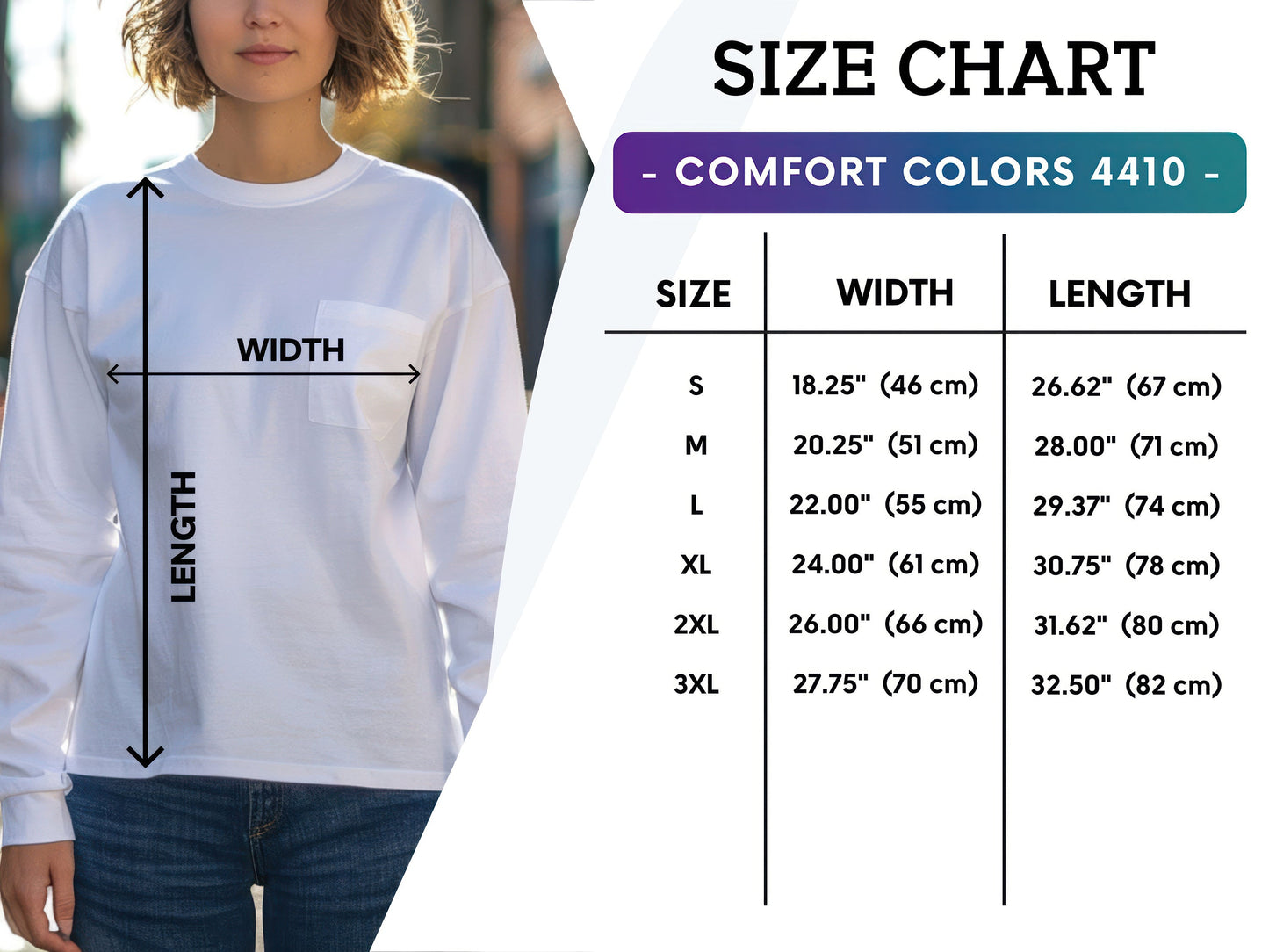 Comfort Colors Mama mom Pocket Long Sleeve Shirt (Cute)