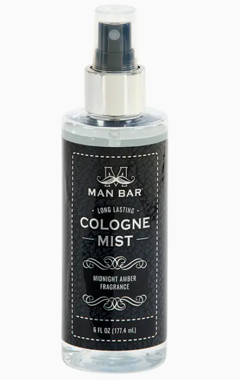 Man Bar Cologne Mist Midnight Amber by San Francisco Soap Company