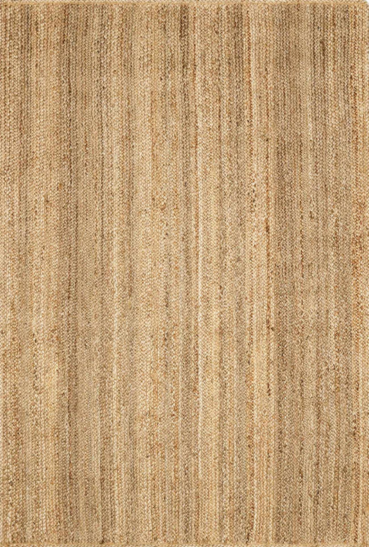 Shippagan Tan Jute Braided Rug