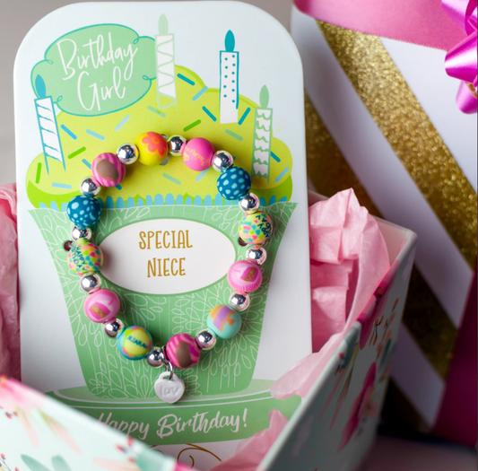 Niece Youth Birthday Bracelet by Jilzarah