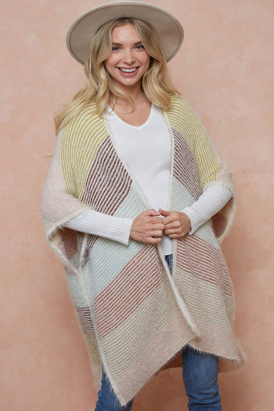 Multi Color Soft Cardigan