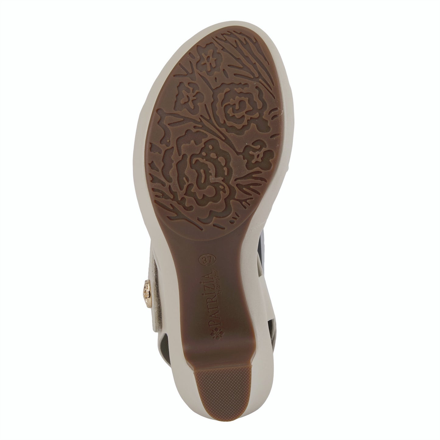 Asymadade Trendy asymmetrical sandal  ASYMADADE-BGE by Patrizia