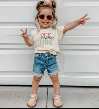 One Awesome Kid Youth & Toddler Graphic Tee