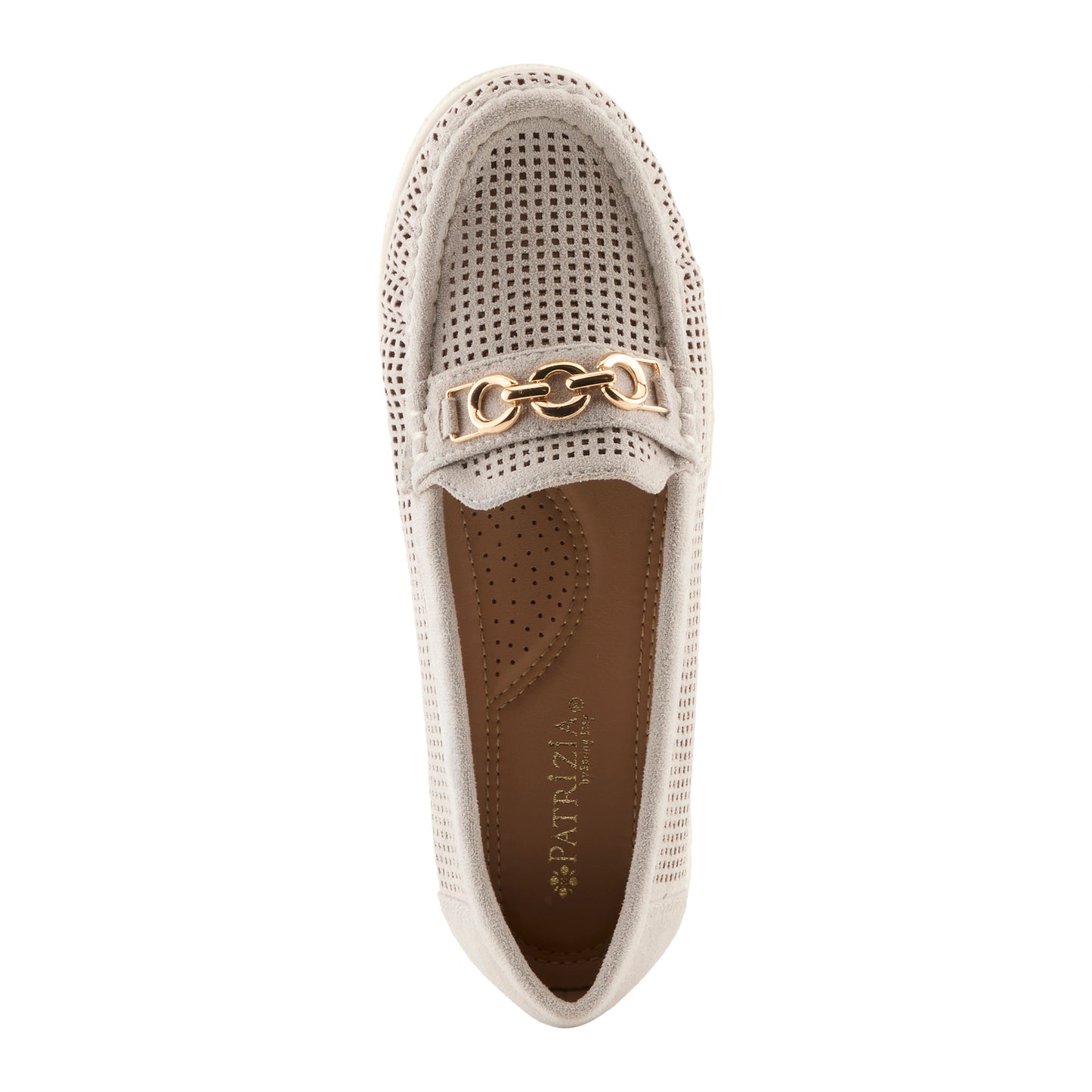 PANTHERA Light Grey boat shoe-inspired moccasin by Patrizia from Spring Step Shoes