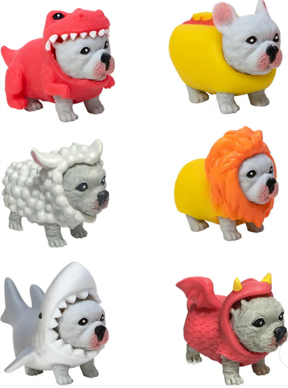 PARTY PUPPIES AST Squishy - Each Sold Separately      ***PREORDER***