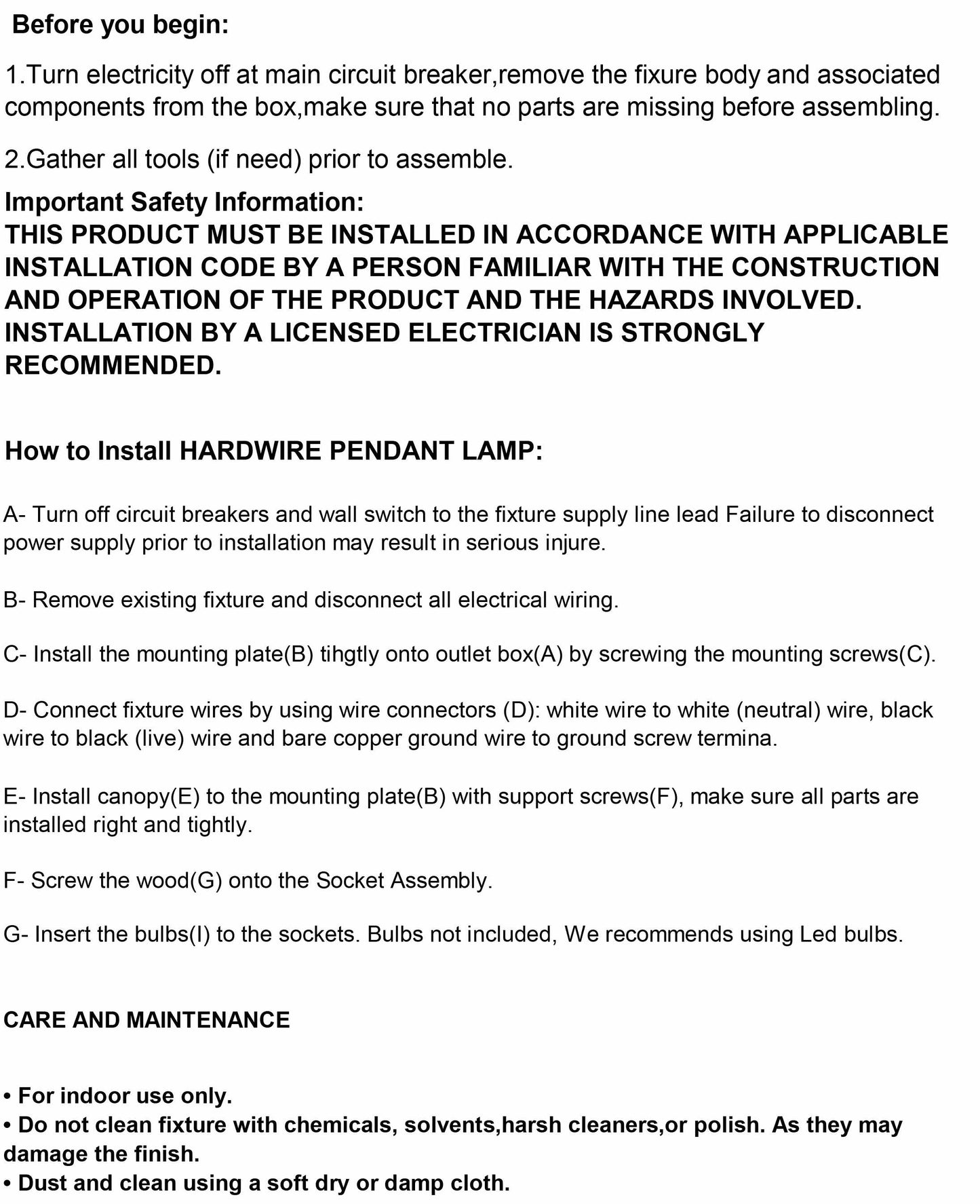 Perosillo Dark Brown Pendant