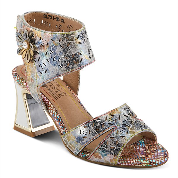 Poster Metal Beige Multi Leather by Spring Step
