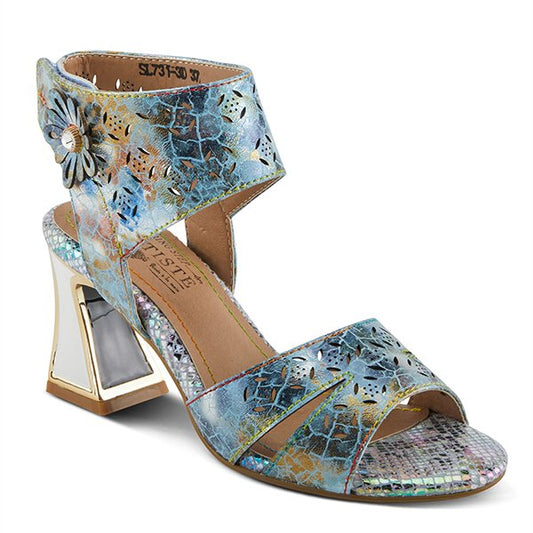 Poster Metal Blue Multi Leather by Spring Step