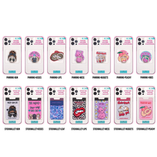 Phone Wallet (Stick On) by Simply Southern Collection PP-0122-PHNWALLET
