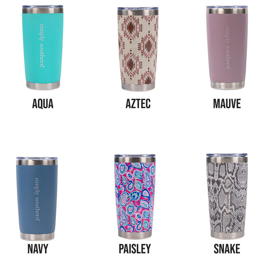 TUMBLER 20oz - 0322 - SIMPLY SOUTHERN COLLECTION - Multiple Styles
