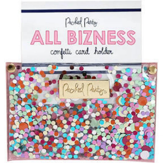 Packed Party Confetti Card Holder