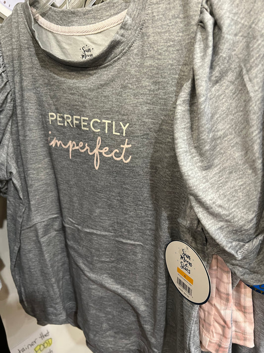 Perfectly Imperfect Plaid Pajama Set by Sun Moon & Stars