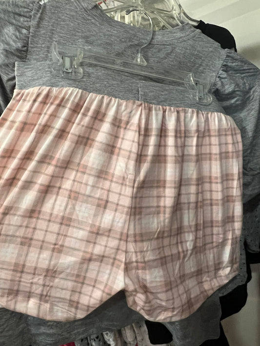 Perfectly Imperfect Plaid Pajama Set by Sun Moon & Stars