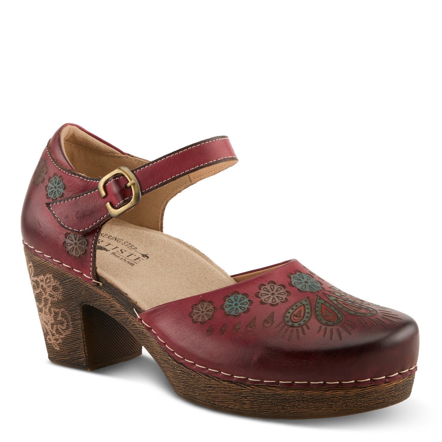 BRIDGITTE Multicolor Boho Chic Mary Jane by L`ARTISTE