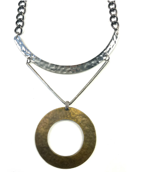 Collage Collar Necklace