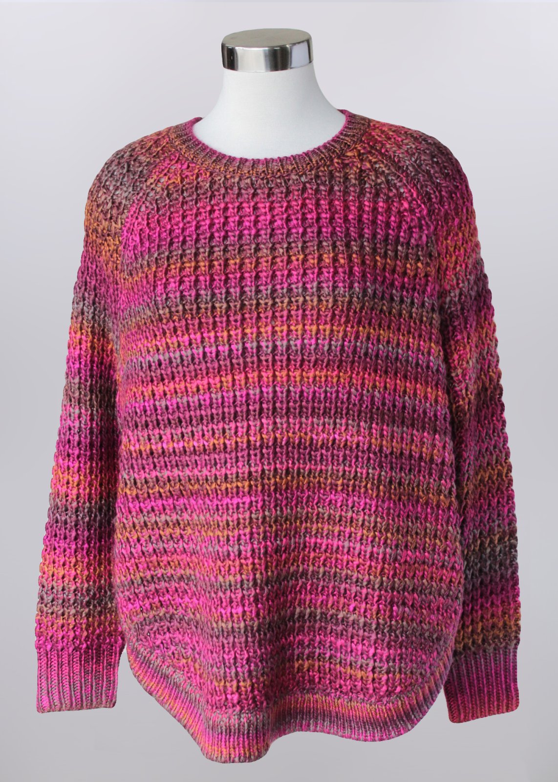 Pink Multicolored Sweater by KerenHart