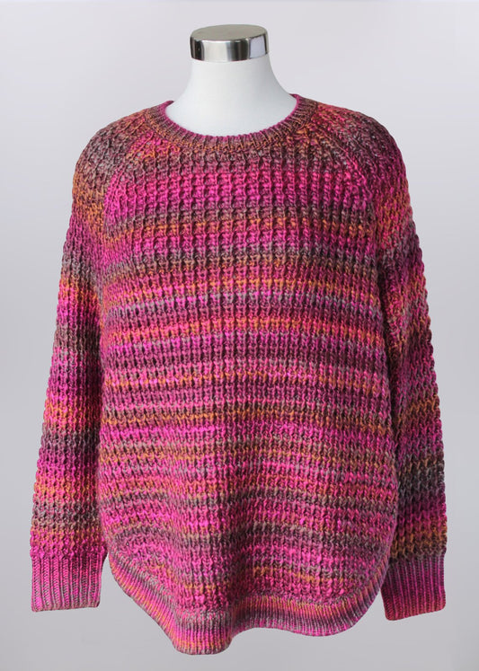 Pink Multicolored Sweater by KerenHart