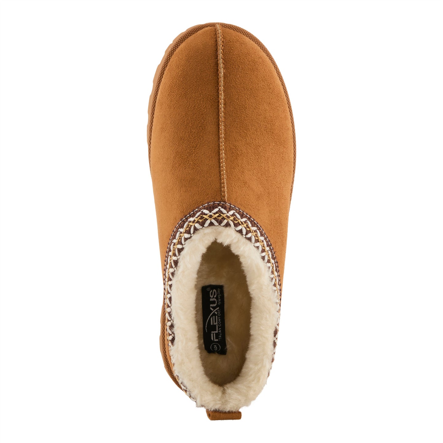 Alexon Camel Classic Slip On Clog by Flexus