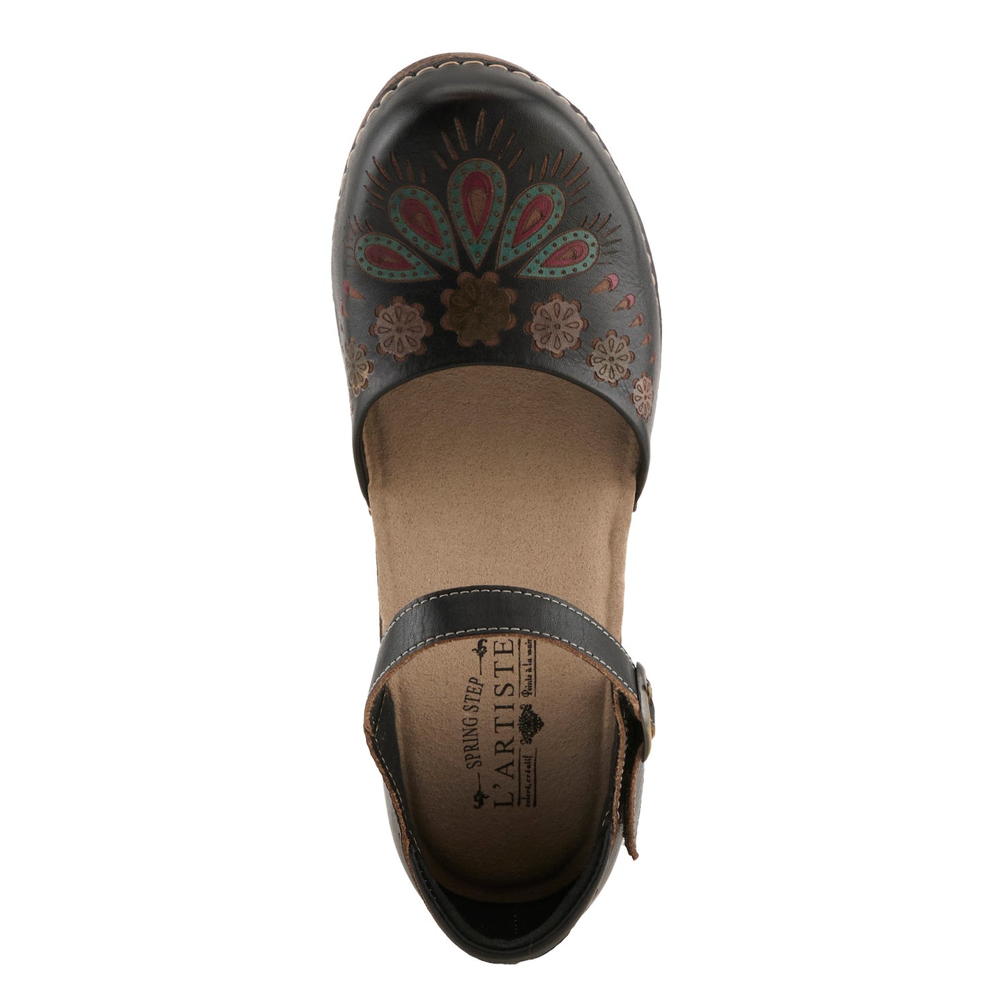 BRIDGITTE Multicolor Boho Chic Mary Jane by L`ARTISTE
