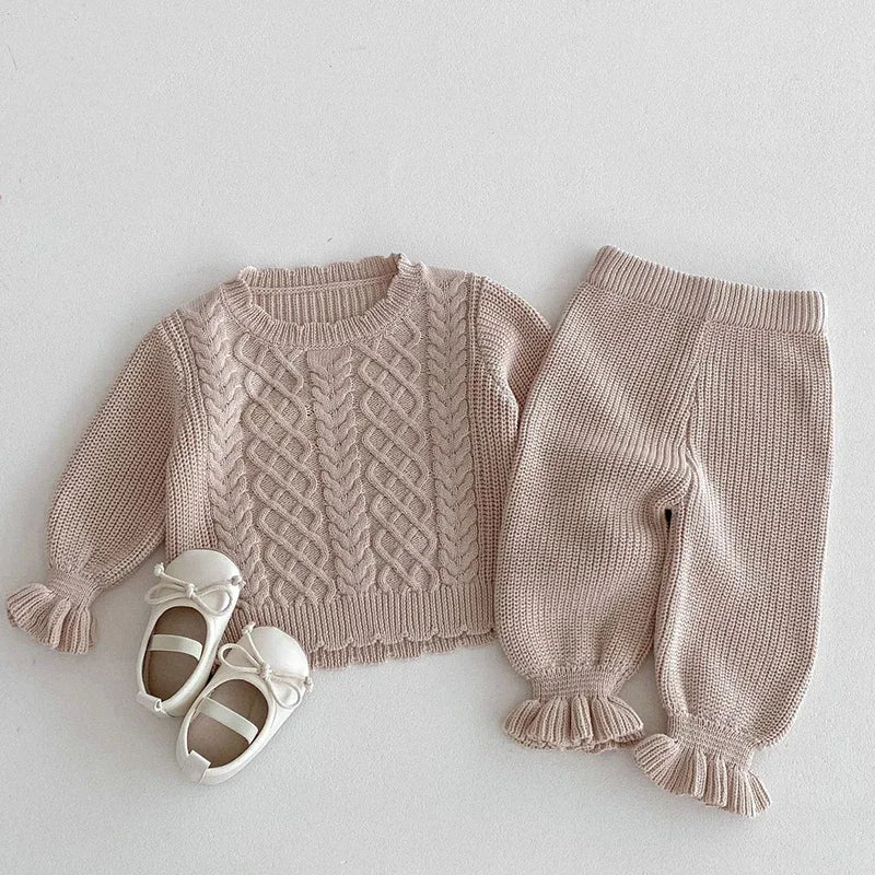 Knitted Sweater Lounge Set