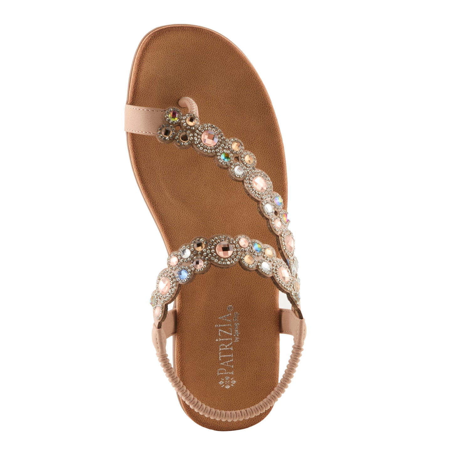 SANJUAN jeweled demi wedge sandal by Patrizia from Spring Step Shoes