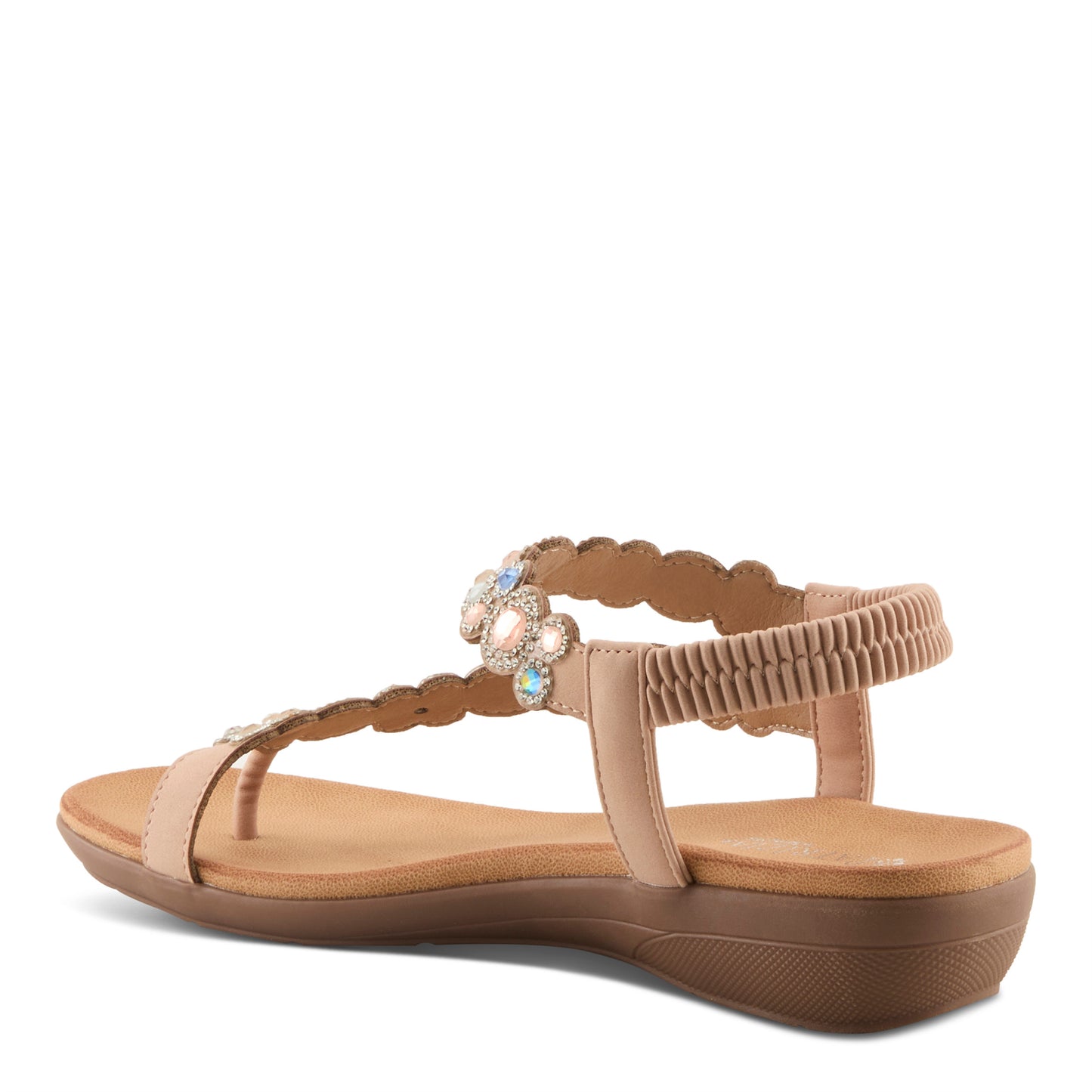SANJUAN jeweled demi wedge sandal by Patrizia from Spring Step Shoes