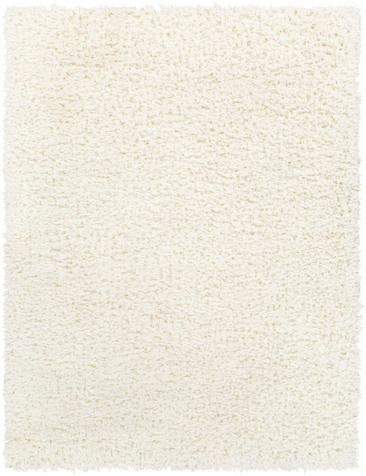 Siari Solid Cream Plush Rug
