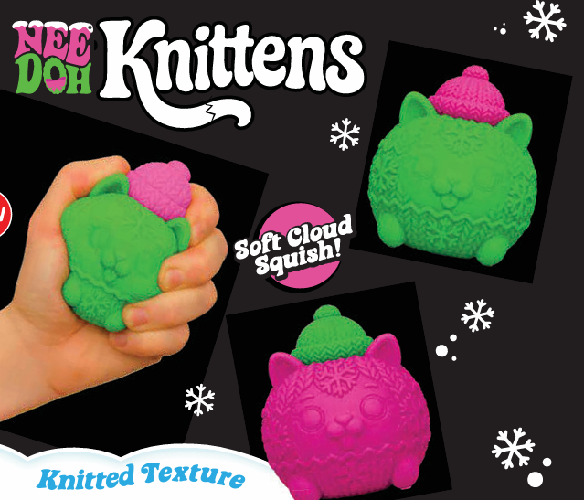 SQUISHMAS KNITTENS NEEDOH    ***PREORDER***ETA 8/2/26    Each Sold Separate