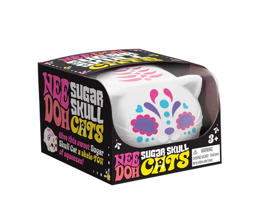 Sugar Skull Cats NeeDoh - Each Sold Separately