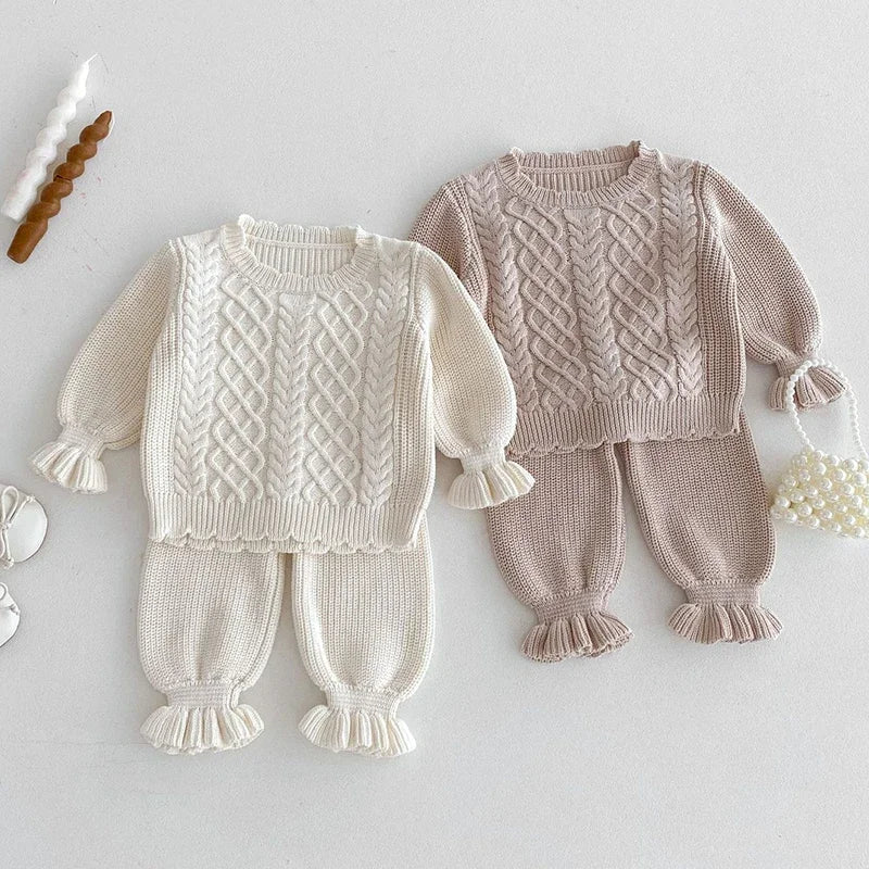 Knitted Sweater Lounge Set
