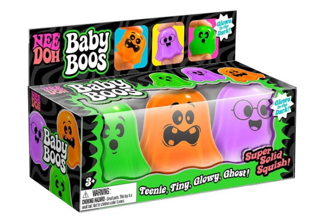 NEEDOHWEEN BABY BOOS Glow in the Dark Ghost 3 Pack   ***PREORDER***ETA 8/2/26