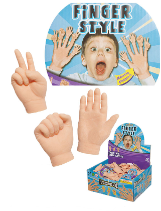 Finger Style Rock Paper Scissors