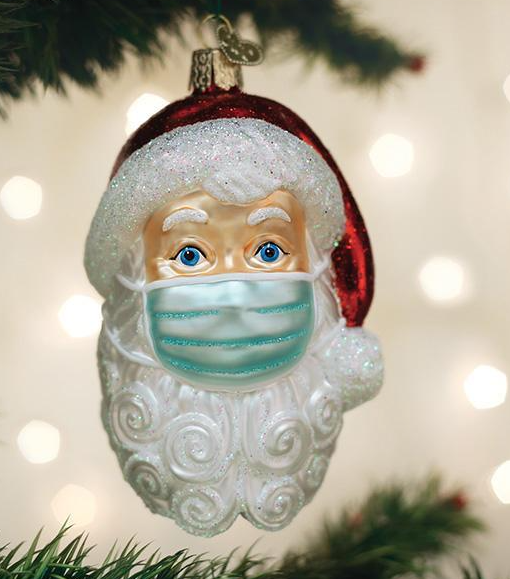 Santa Mask Ornament