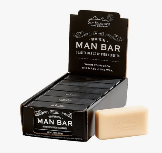 Midnight Amber Man Bar Bar Soap
