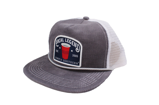 Local Legend Simply Southern Men's Hat FLAT- LEGEND