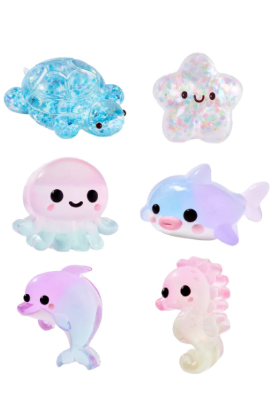 Taba Squishy - Sealife Collection -  Each Sold Separate