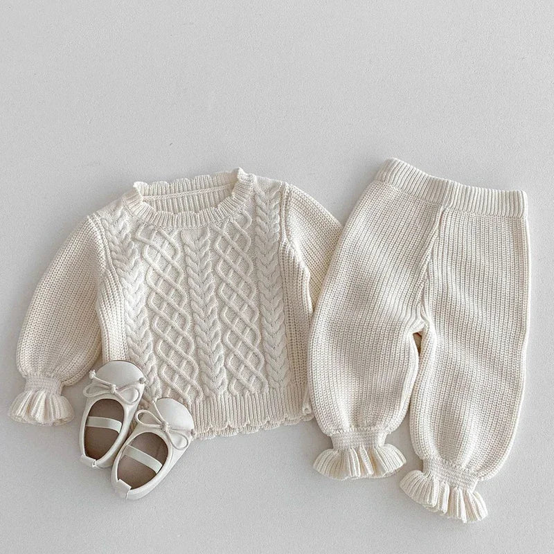 Knitted Sweater Lounge Set