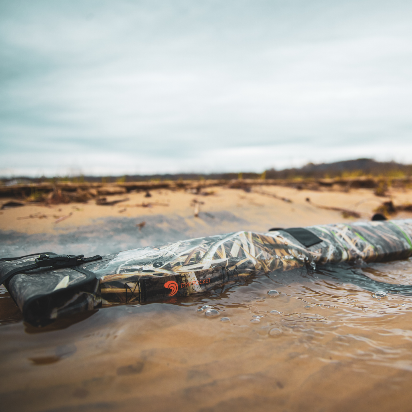 Mossy Oak - Auto-Sealing, Waterproof, Floating, Scent Proof Shotgun Bag by Dry Pocket Apparel