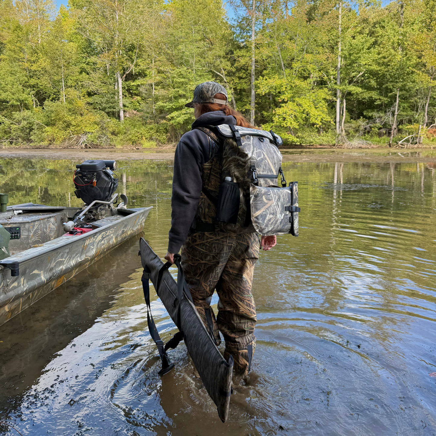 Mossy Oak - 25-Liter, Auto-Sealing, Waterproof, Floating, Scent Proof Dry Bag by Dry Pocket Apparel