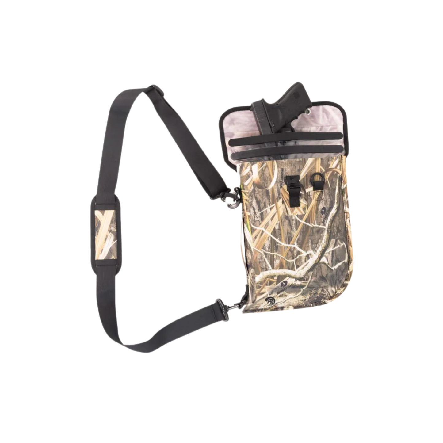 Mossy Oak - Auto-Sealing, Waterproof, Floating, Scent Proof Universal Pistol / Utility Dry Bag by Dry Pocket Apparel