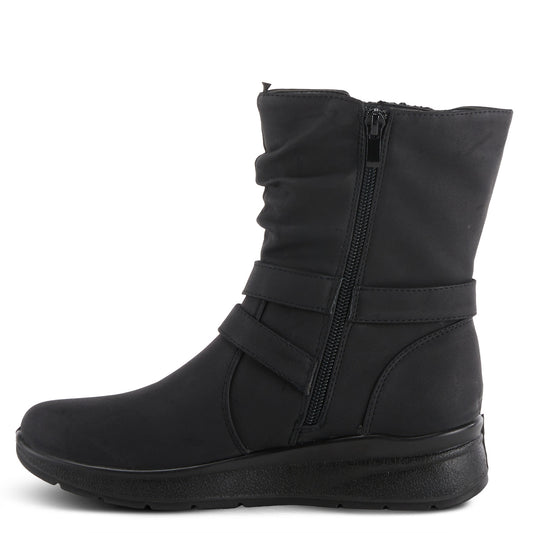 Campton Black Boot by Flexus