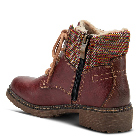 Marylee Bordeauz Short Boot by Spring Step