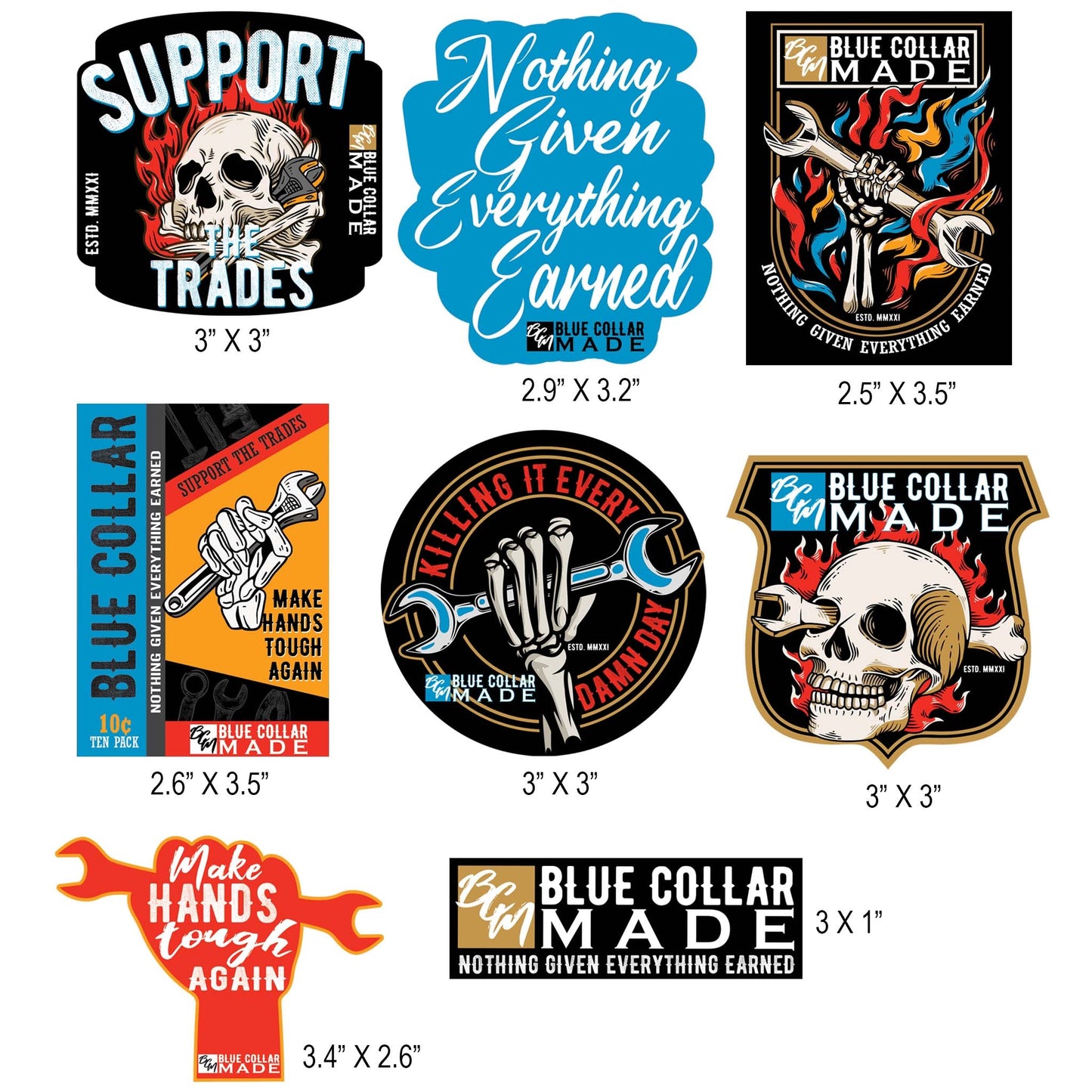 Wrenchin' Sticker Pack