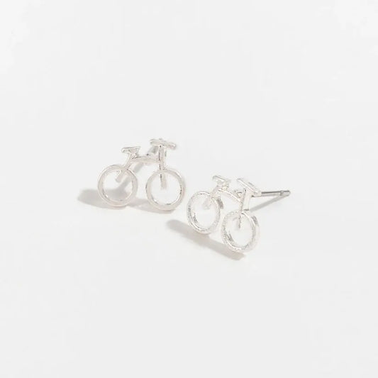 Bicycle Stud Buds Earrings by Howards Nickel Free
