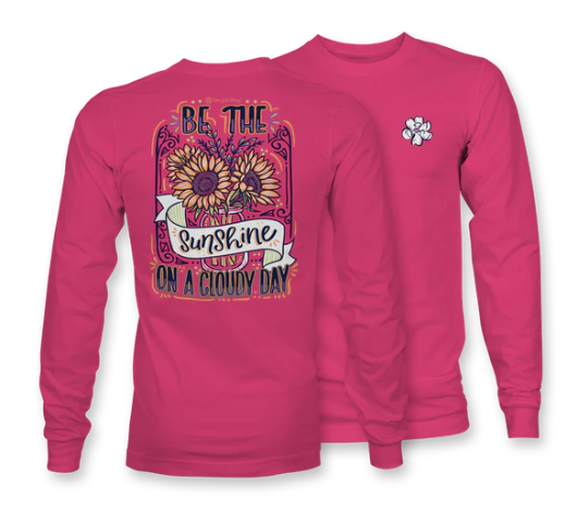 Sunshine Cloudy Day - ITSA GIRL THING Long Sleeve Tee