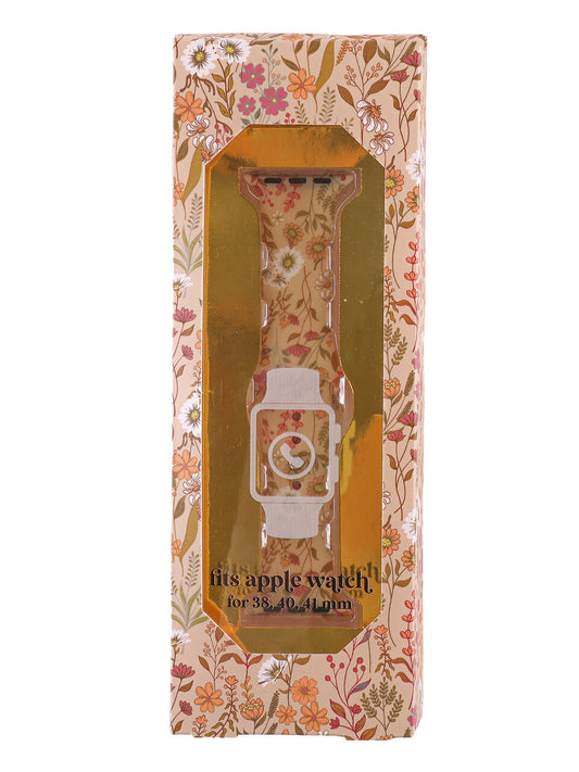 TECH-WATCHBAND-SM-TANFLD Simply Southern Collection Watchband compatible with 38 40 and 41 watches