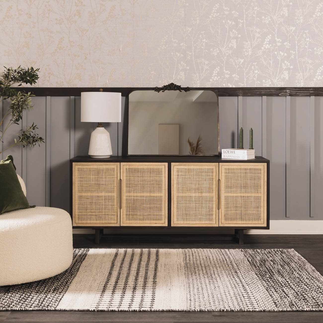 Tramutola White Table Lamp