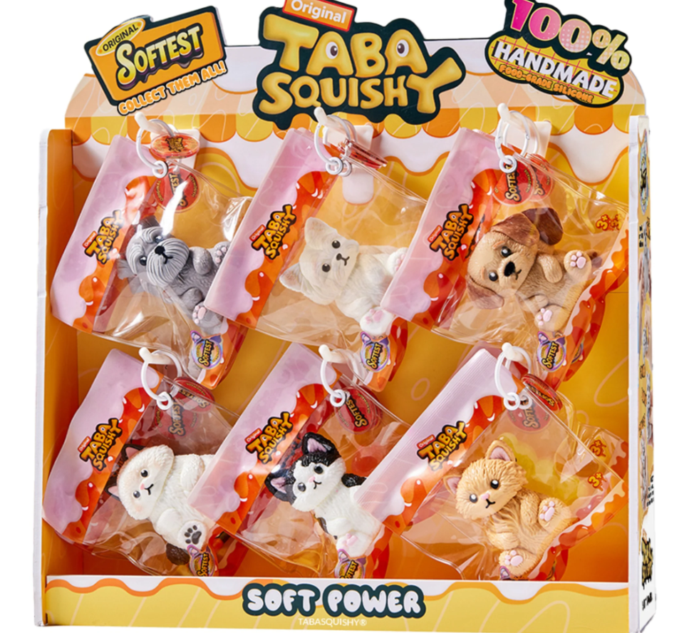 Taba Squishy - Dogs & Cats Collection -  Each Sold Separate